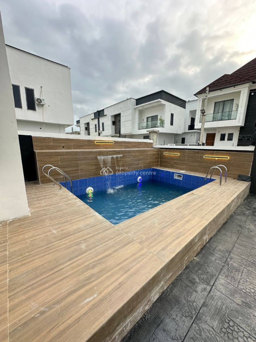 Most Stunning Spacious 5bedroom Fully Detached Home, Ajah, Ajah, Lagos, Detached Duplex for Sale