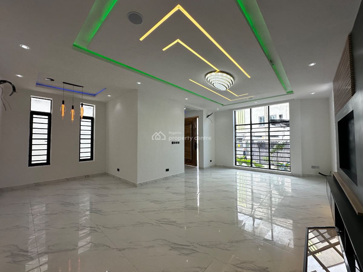 Charming 5 Bedroom Detached Duplex with Swimming Pool, Cinema & Bq, Chevron Tollgate, Lekki, Lagos, Detached Duplex for Sale