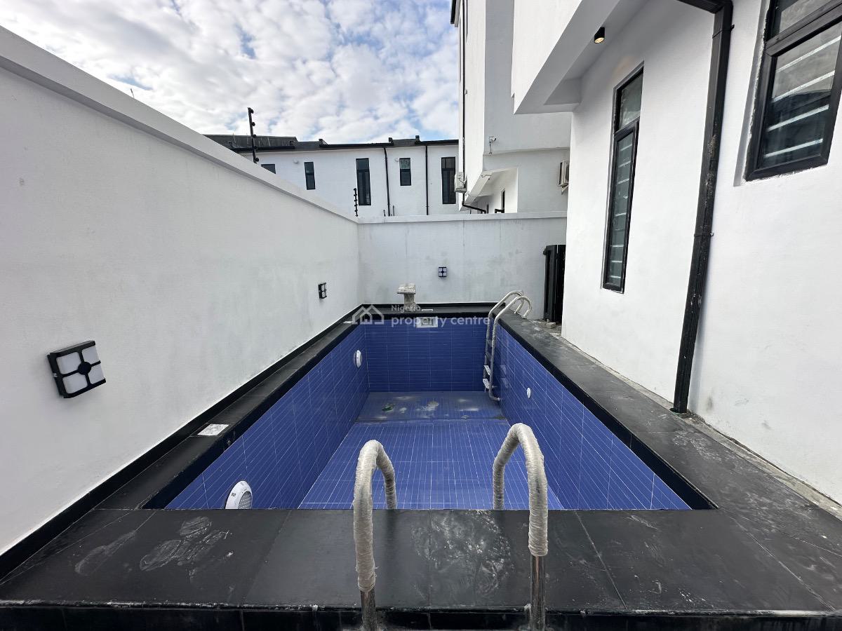 Charming 5 Bedroom Detached Duplex with Swimming Pool, Cinema & Bq, Chevron Tollgate, Lekki, Lagos, Detached Duplex for Sale