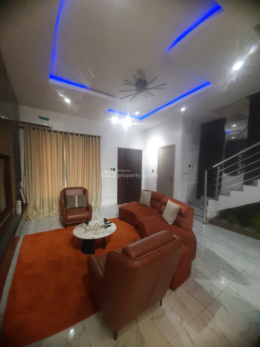 Tastefully Furnished and Serviced 4 Bedroom En-suite Townhouse with Fi, Ikate Elegushi, Lekki, Lagos, Terraced Duplex for Rent