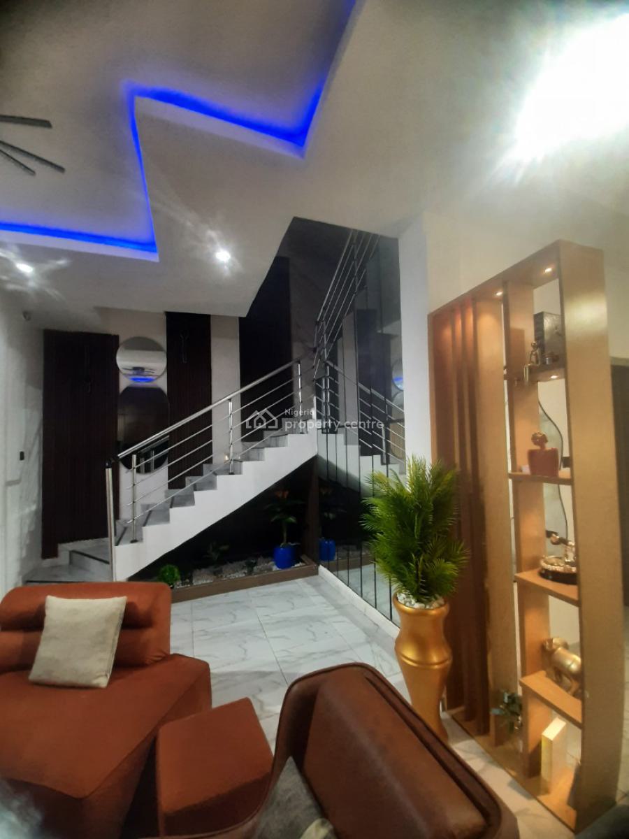 Tastefully Furnished and Serviced 4 Bedroom En-suite Townhouse with Fi, Ikate Elegushi, Lekki, Lagos, Terraced Duplex for Rent
