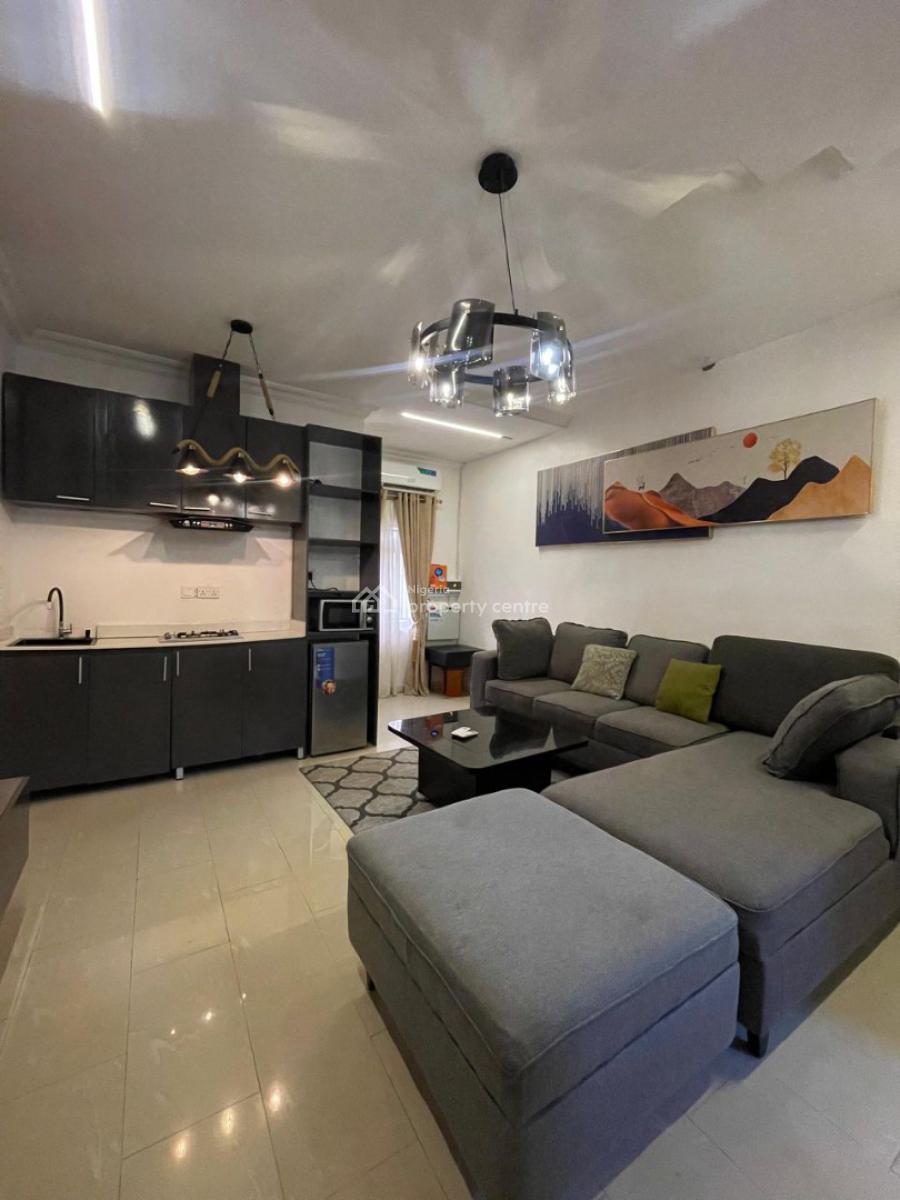 Luxury 1 Bedroom Well Furnished Apartment in a Prime Location, Lekki Phase 1, Lekki Phase 1, Lekki, Lagos, Mini Flat (room and Parlour) for Rent