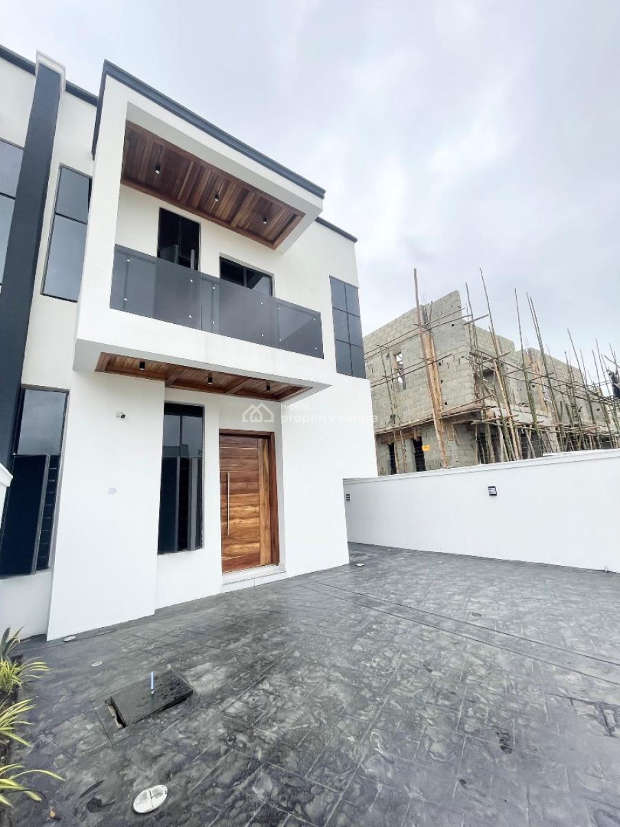 Brand New 4 Bedroom Semi Detached Duplex in a Secure Estate, Chevron, Lekki, Lagos, Semi-detached Duplex for Sale