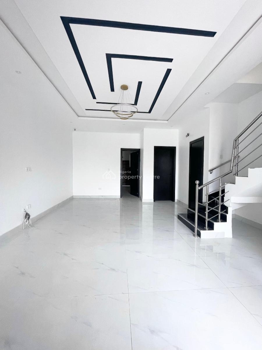 Brand New 4 Bedroom Semi Detached Duplex in a Secure Estate, Chevron, Lekki, Lagos, Semi-detached Duplex for Sale