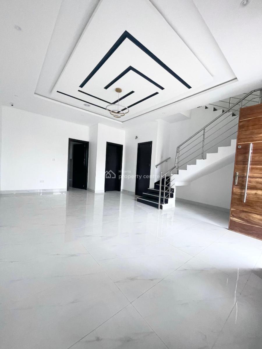 Brand New 4 Bedroom Semi Detached Duplex in a Secure Estate, Chevron, Lekki, Lagos, Semi-detached Duplex for Sale