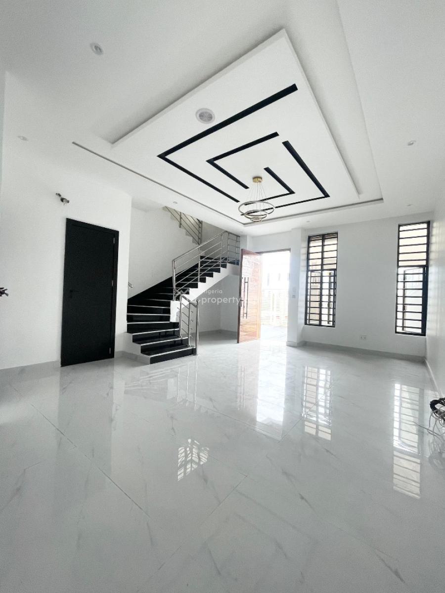 Brand New 4 Bedroom Semi Detached Duplex in a Secure Estate, Chevron, Lekki, Lagos, Semi-detached Duplex for Sale