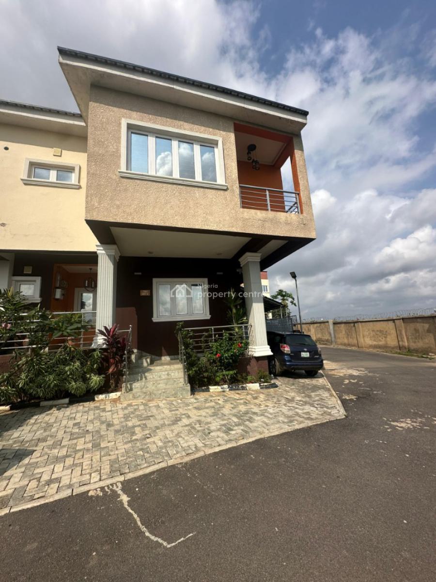 Well Finished 4bedroom Terrace Duplex with Bq, Paradise 1 Estate Lifecamp, Life Camp, Abuja, Semi-detached Duplex for Sale
