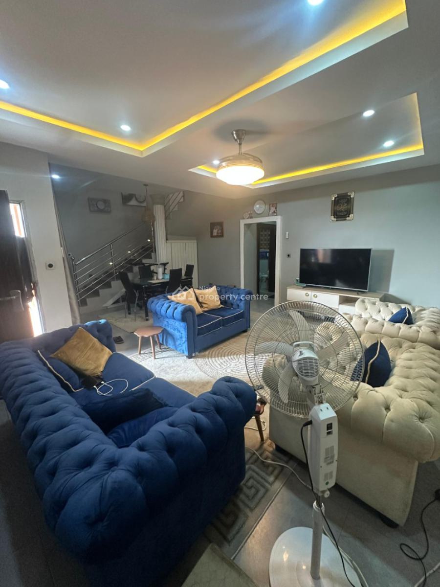Well Finished 4bedroom Terrace Duplex with Bq, Paradise 1 Estate Lifecamp, Life Camp, Abuja, Semi-detached Duplex for Sale