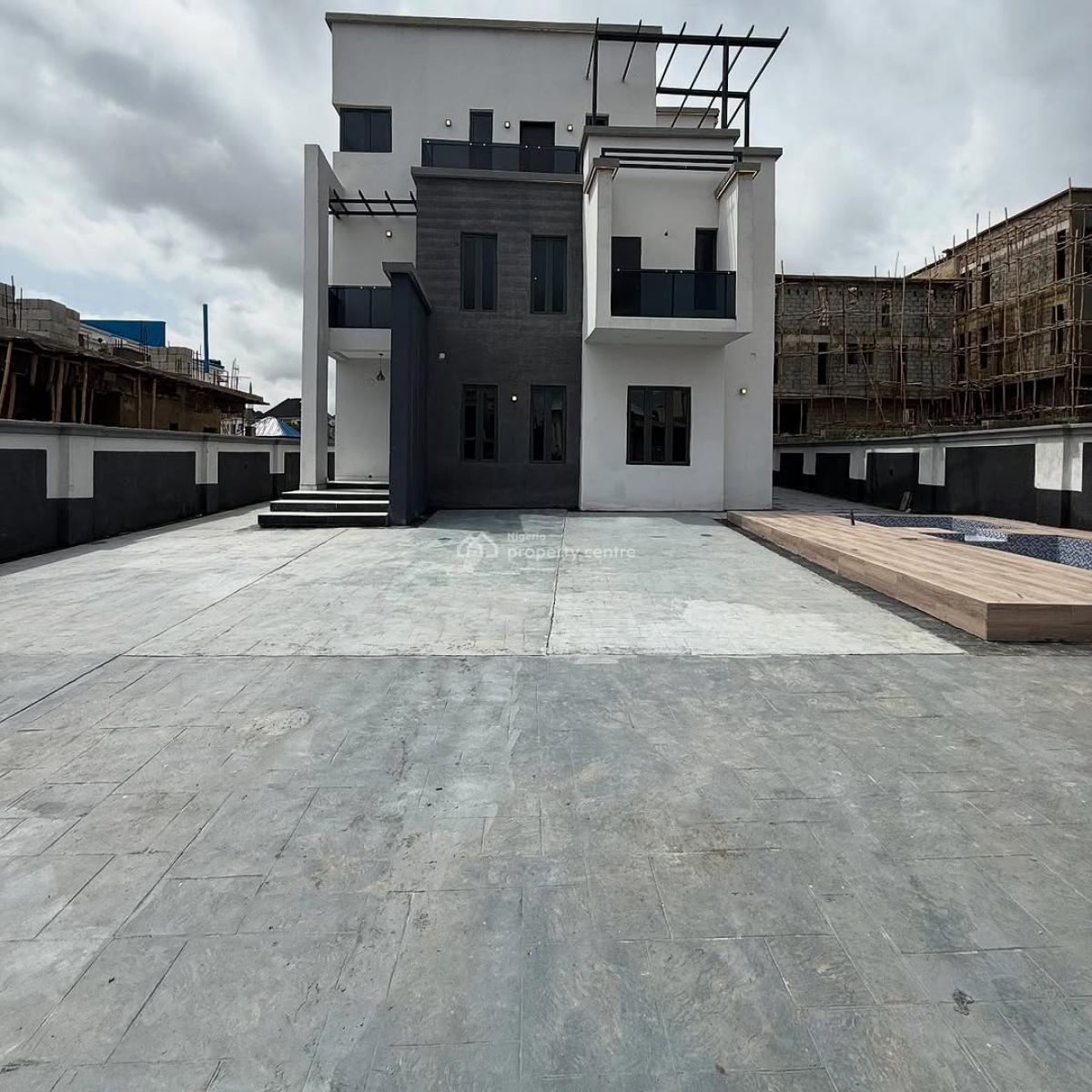 5 Bedroom Fully Detached Duplex with a Pool, Apo Resettlement, Apo, Abuja, Detached Duplex for Sale