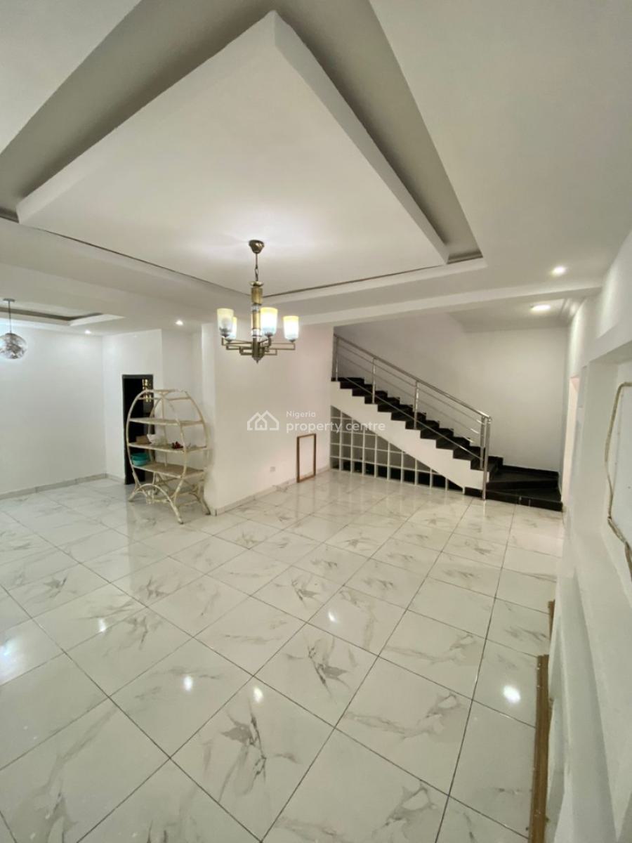 Fully Serviced 4 Bedroom with Bq, Chevron Alternative, Lekki Phase 2, Lekki, Lagos, Semi-detached Duplex for Rent
