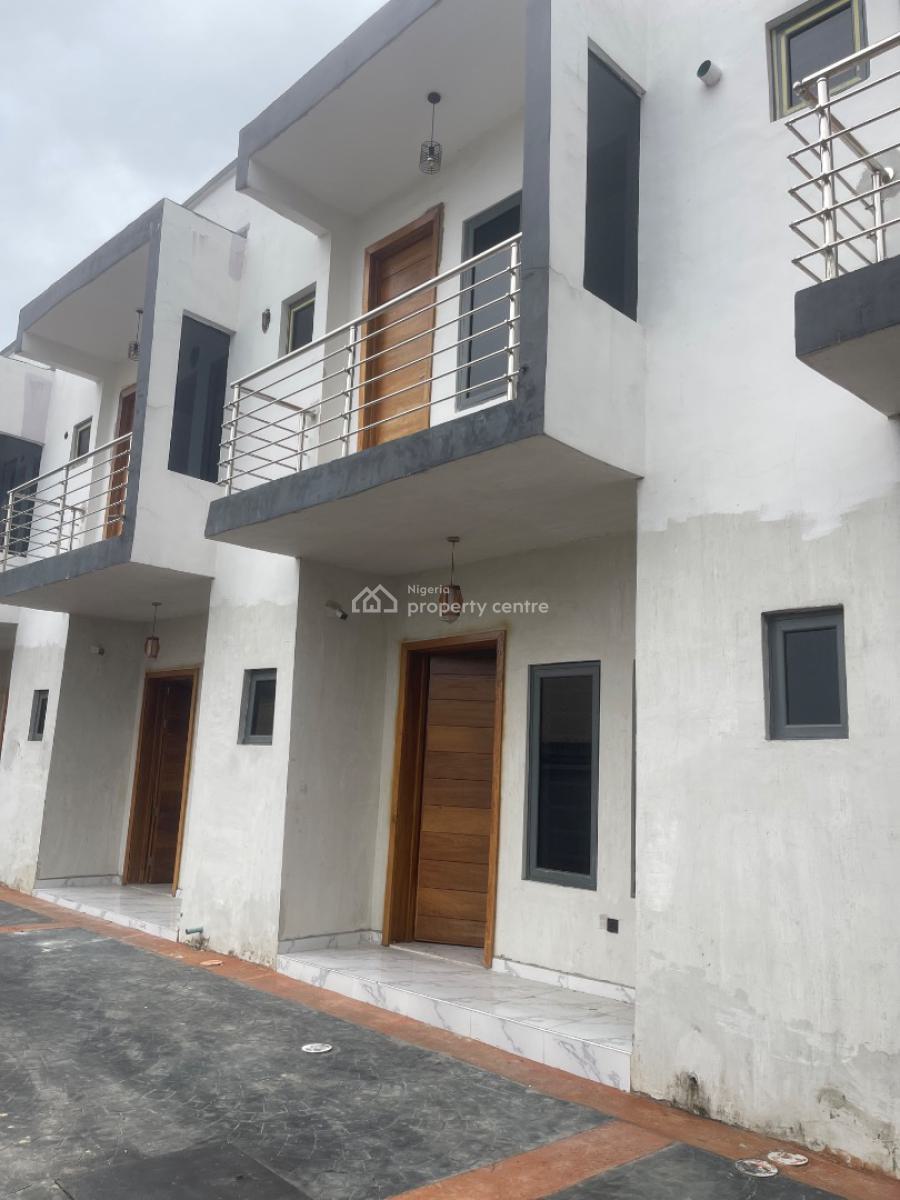 Brand New Luxury 2bedroom Duplex Inside Decent Estate, Happy Land Estate, Sangotedo, Ajah, Lagos, Terraced Duplex for Rent