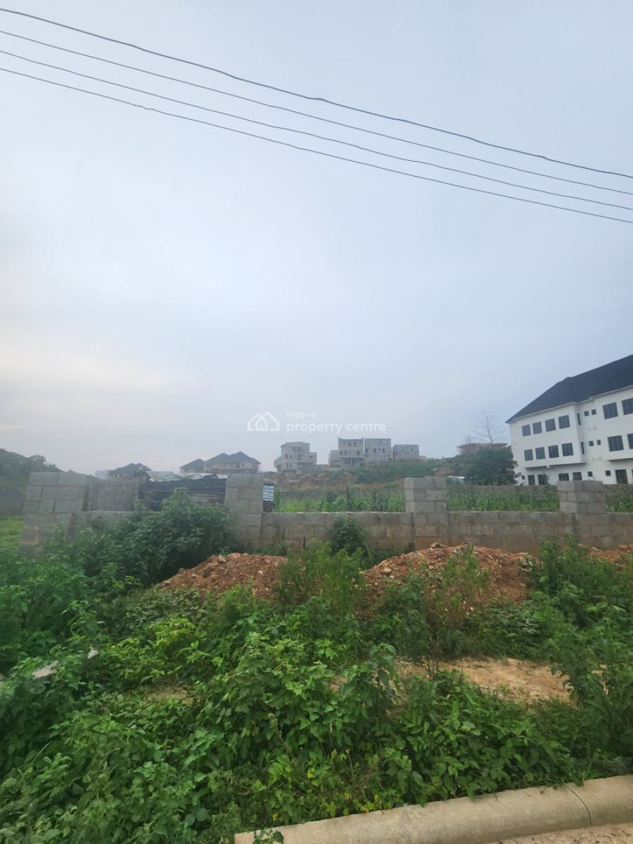 Beautiful Piece of Land in a Highbrow Location, Guzape District, Abuja, Residential Land for Sale