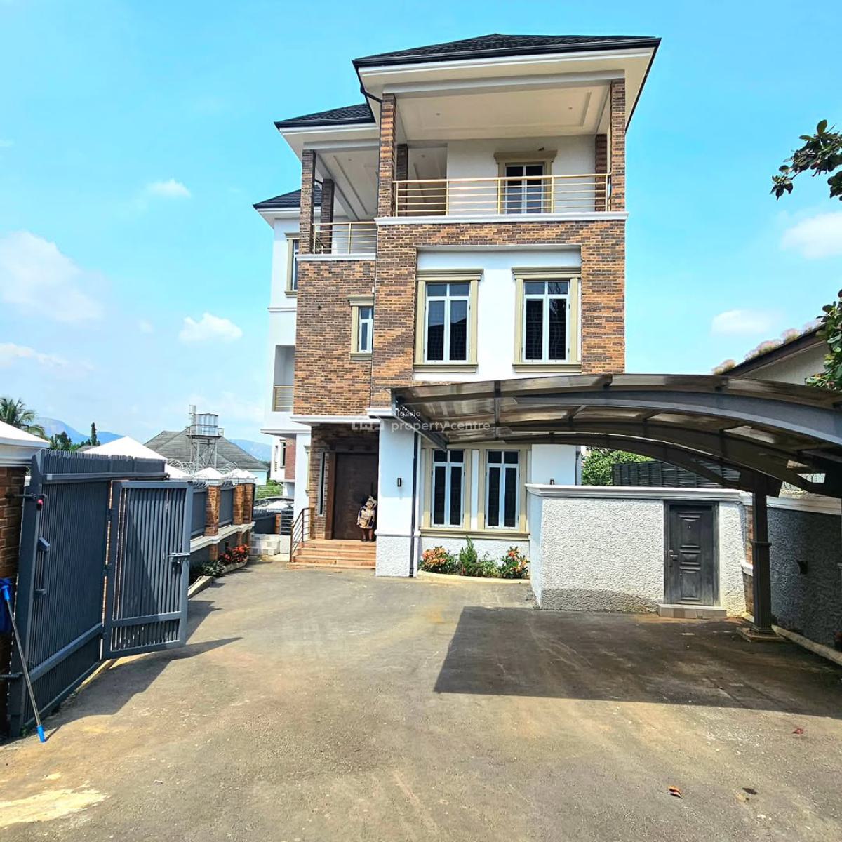Luxury 7 Beds Duplex+penthouse +pool,guest Chalet, Elevator & Bq, Asokoro District, Abuja, Detached Duplex for Sale
