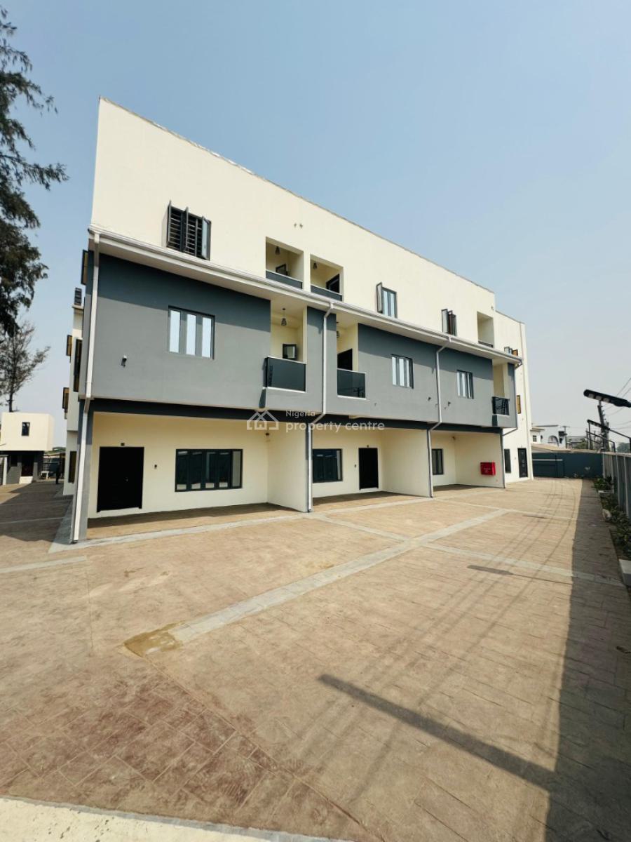 Newly Built 4 Bedroom Terraced Duplex with Exceptional Features, in a Very Secured Call-to-access Estate, Surulere, Lagos, Terraced Duplex for Sale