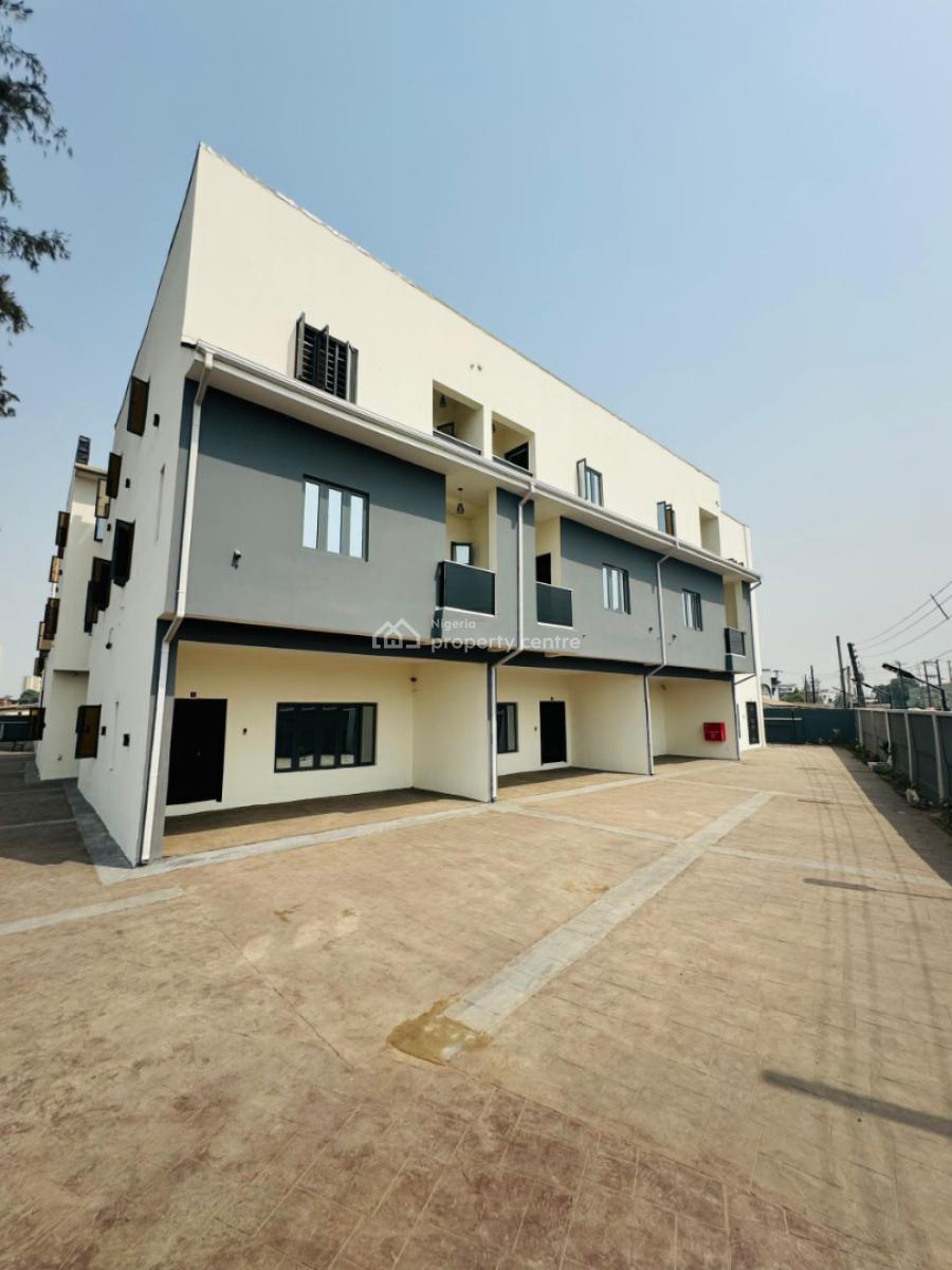 Newly Built 4 Bedroom Terraced Duplex with Exceptional Features, in a Very Secured Call-to-access Estate, Surulere, Lagos, Terraced Duplex for Sale