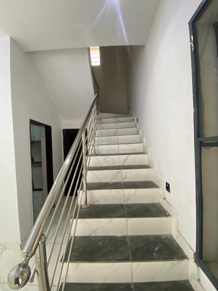 Newly 3 Bedrooms Terrace House in a Secured Estate, Ajah, Lagos, Terraced Duplex for Rent