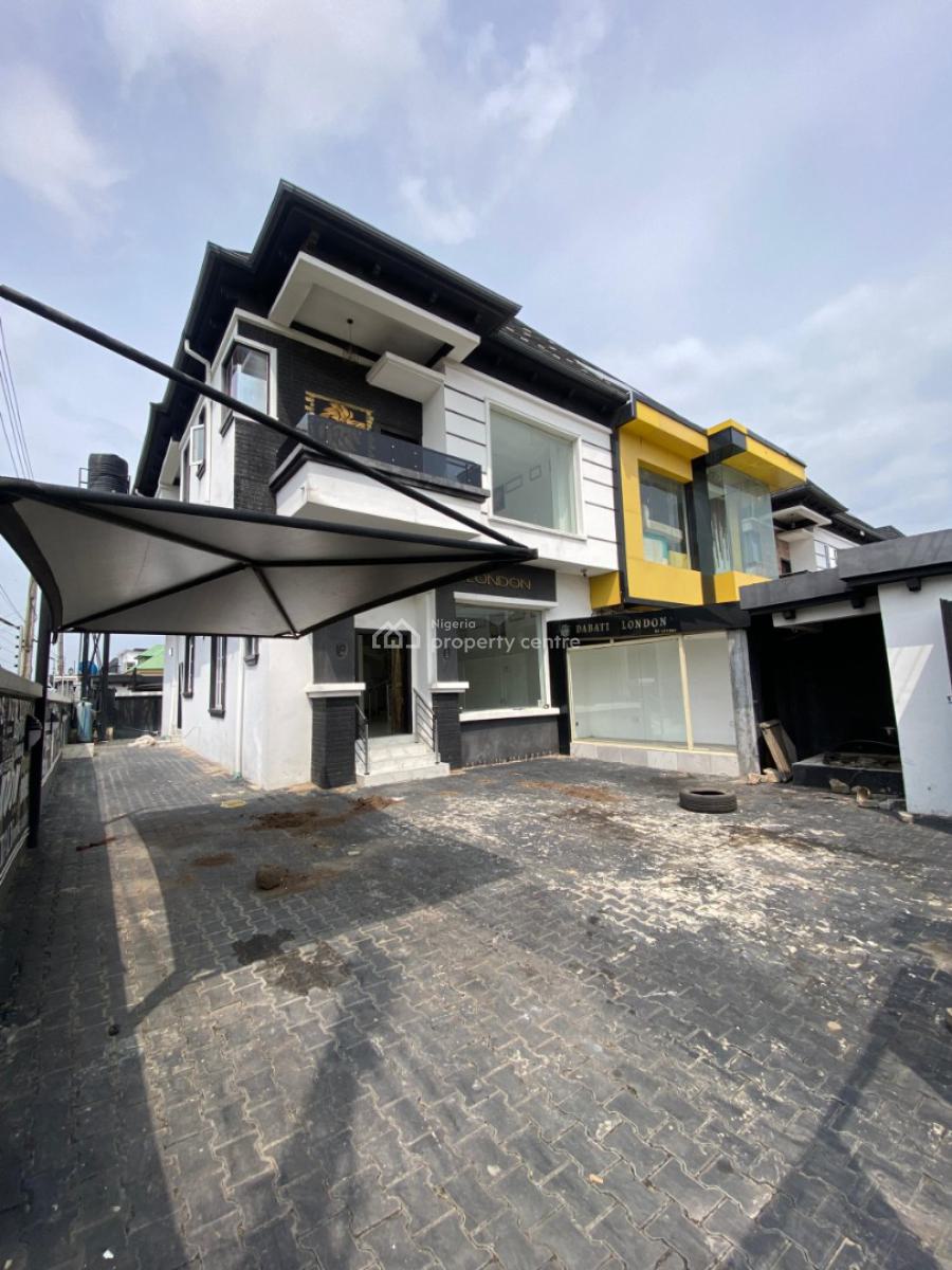 4 Bedroom Semi Detached Duplex with a Room Bq, Lekki County, Lekki, Lagos, Office Space for Rent