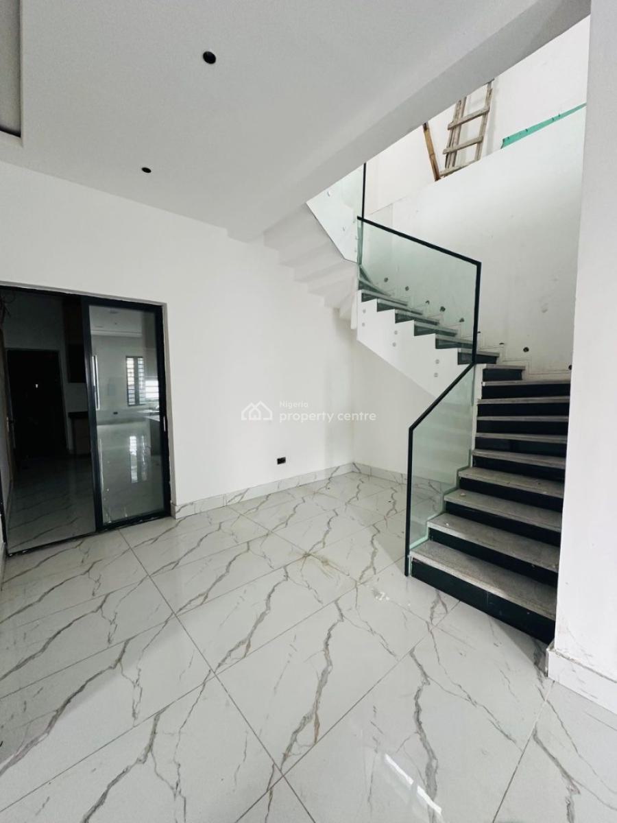 Stunning 5 Bedroom Fully Detached Duplex with Bq in a Secure Estate, Agungi, Lekki, Lagos, Detached Duplex for Sale