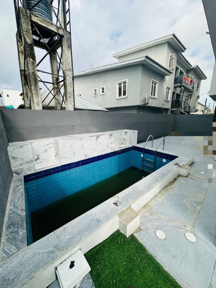 Stunning 5 Bedroom Fully Detached Duplex with Bq in a Secure Estate, Agungi, Lekki, Lagos, Detached Duplex for Sale