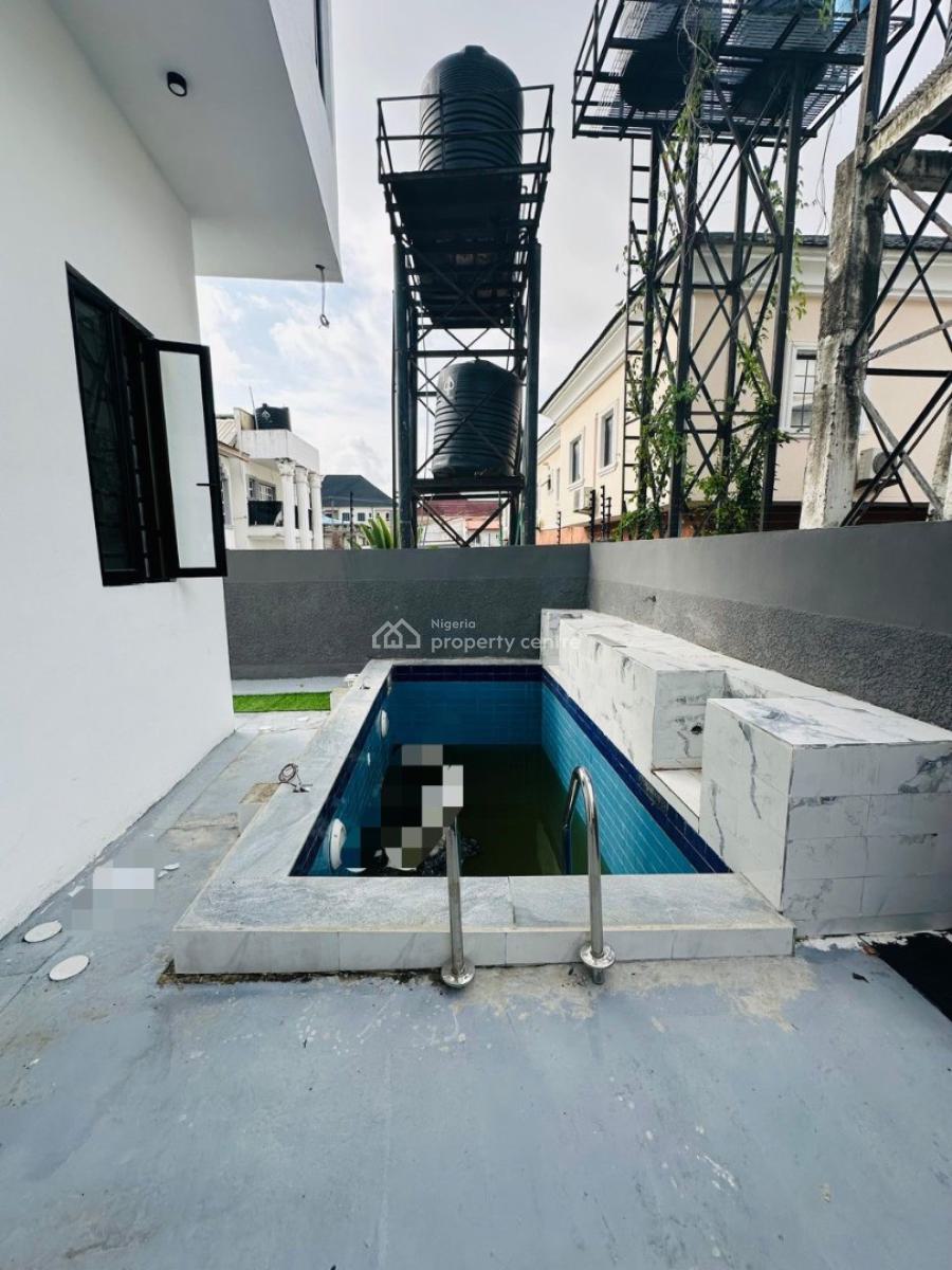 Stunning 5 Bedroom Fully Detached Duplex with Bq in a Secure Estate, Agungi, Lekki, Lagos, Detached Duplex for Sale