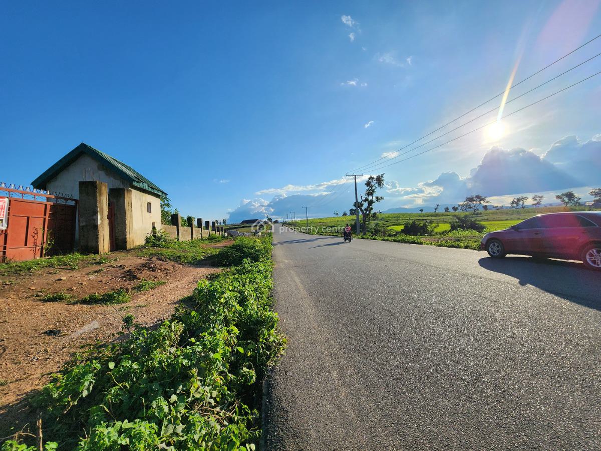 Strategically Located 2.4 Hectares Fully Fenced Land with Gate, Rafin Kwara, Karshi, Nasarawa, Residential Land for Sale