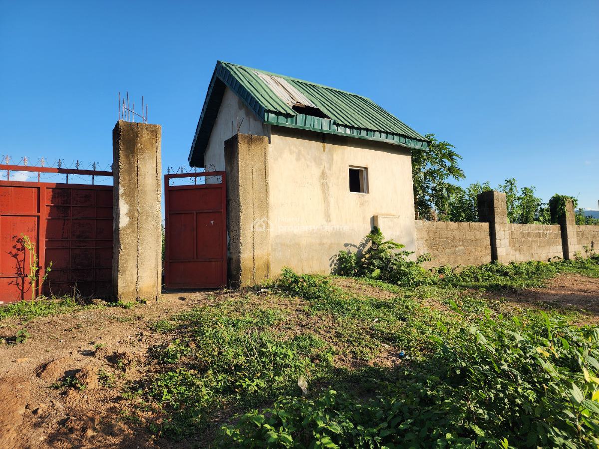 Strategically Located 2.4 Hectares Fully Fenced Land with Gate, Rafin Kwara, Karshi, Nasarawa, Residential Land for Sale