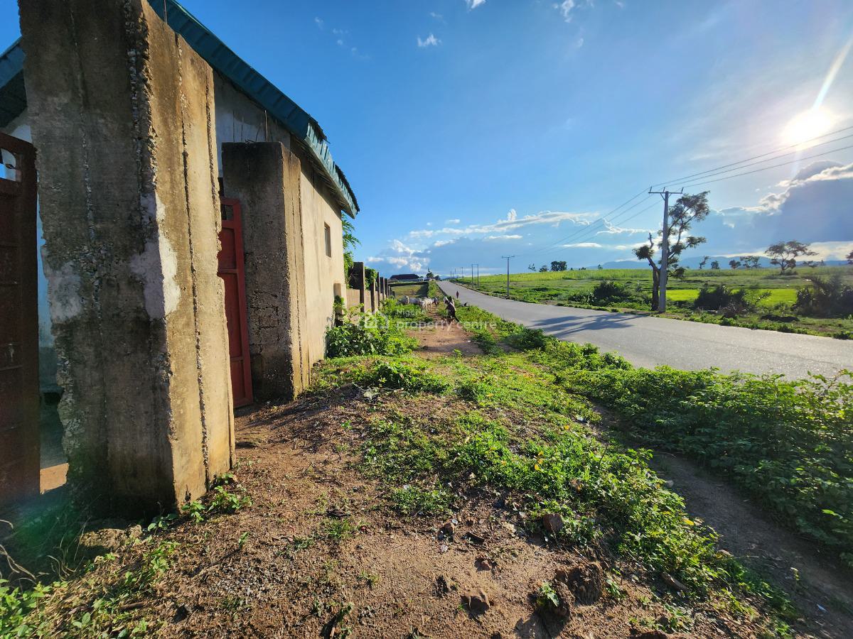 Strategically Located 2.4 Hectares Fully Fenced Land with Gate, Rafin Kwara, Karshi, Nasarawa, Residential Land for Sale