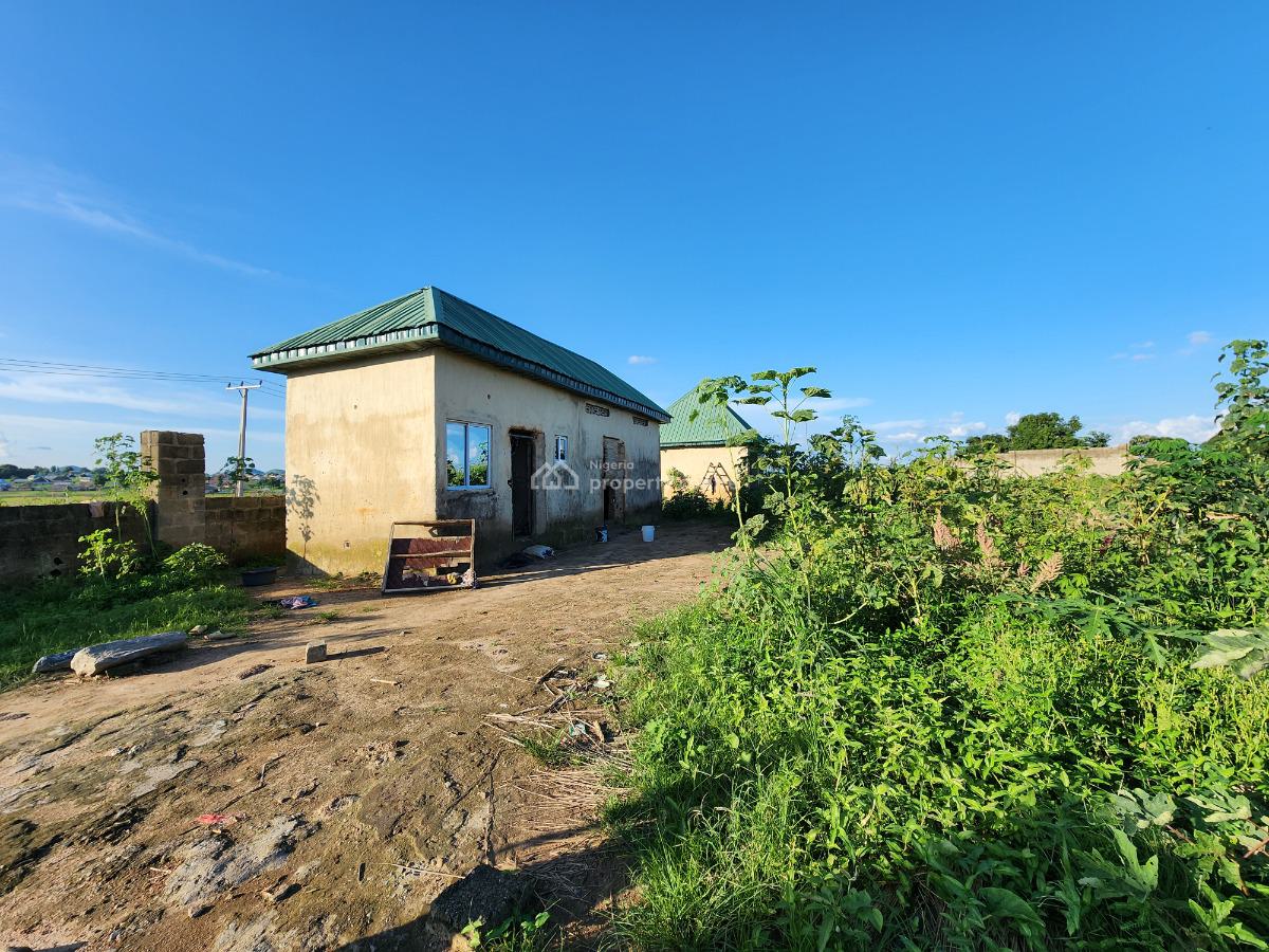 Strategically Located 2.4 Hectares Fully Fenced Land with Gate, Rafin Kwara, Karshi, Nasarawa, Residential Land for Sale