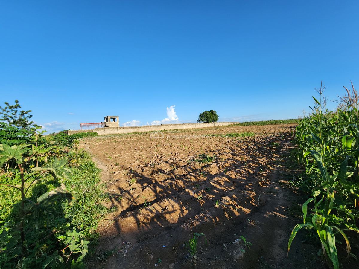 Strategically Located 2.4 Hectares Fully Fenced Land with Gate, Rafin Kwara, Karshi, Nasarawa, Residential Land for Sale