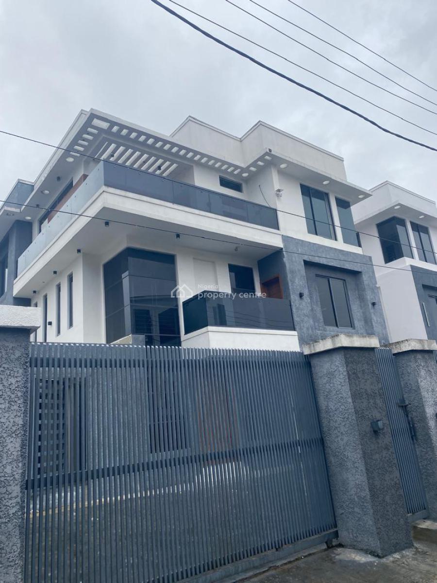 Brand New 5 Bedroom Fully Detached Duplex in Lekki Phase 1, Off Tf Kuboye Road Marwa Lekki Phase 1 Right Hand Side, Lekki Phase 1, Lekki, Lagos, Detached Duplex for Rent
