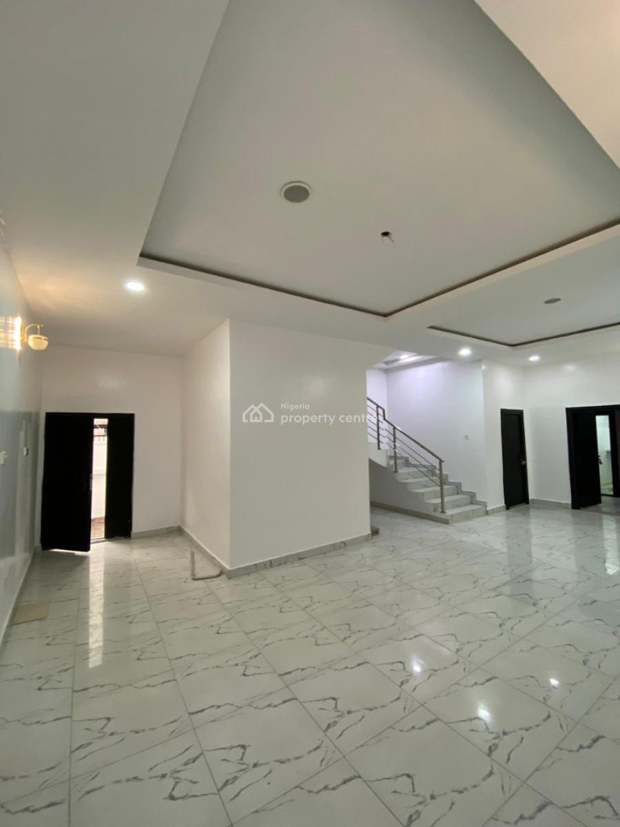 Self- Serviced 5-bedroom Fully Detached Duplex + Boys Quarter, Osapa London, Lekki, Lagos, Detached Duplex for Rent