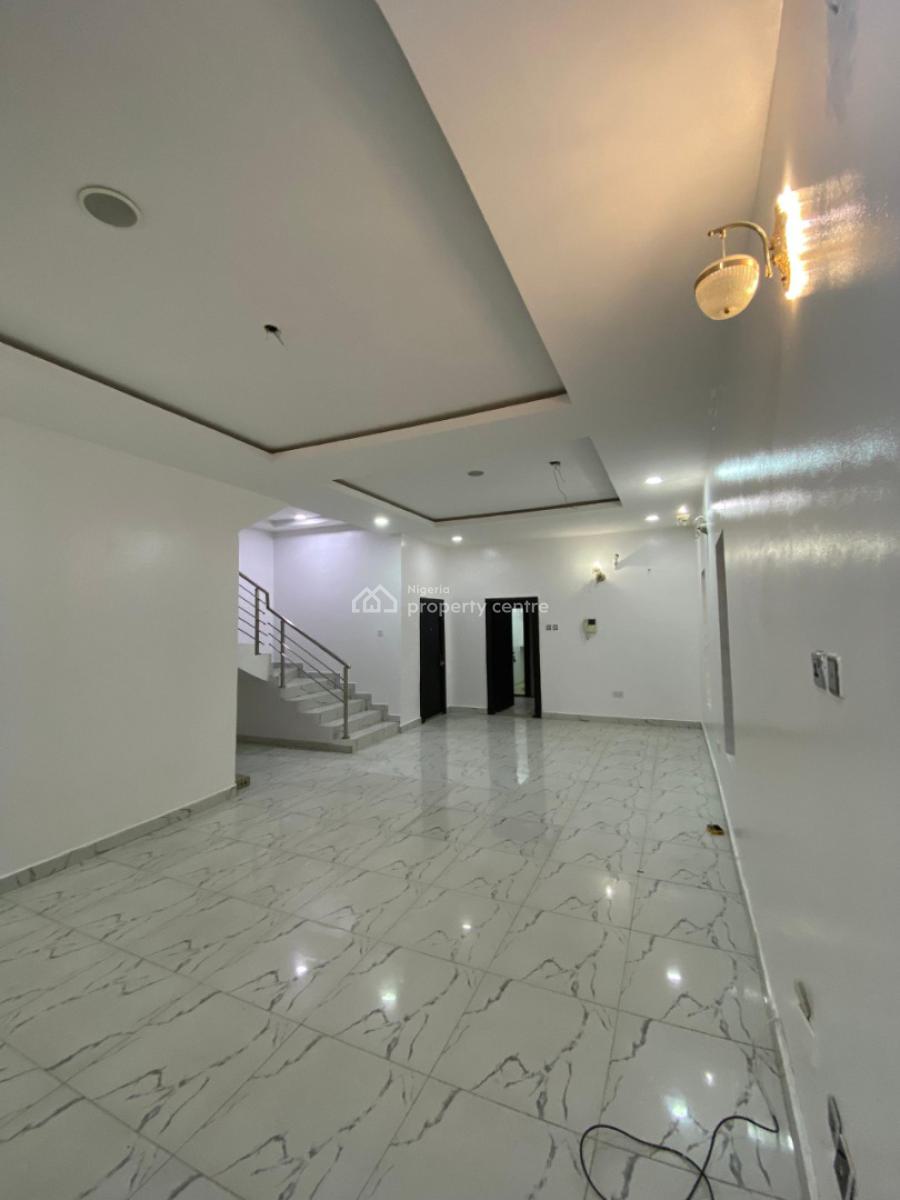Self- Serviced 5-bedroom Fully Detached Duplex + Boys Quarter, Osapa London, Lekki, Lagos, Detached Duplex for Rent