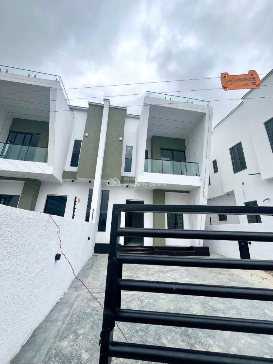 Stunning 4 Bedroom Semi-detached Duplex, Spacious 4 Bedroom Duplex with Bq & Excellent Finishing, Ajah, Lagos, Semi-detached Duplex for Sale