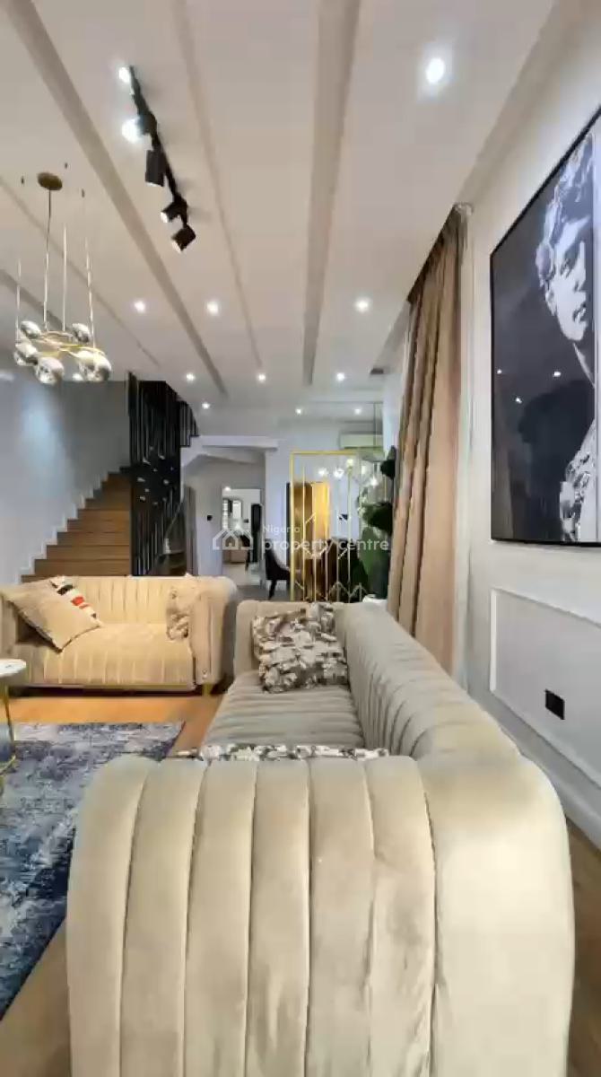Furnished 4 Bedroom Semi Detached, Osapa London, Osapa, Lekki, Lagos, Semi-detached Duplex for Rent