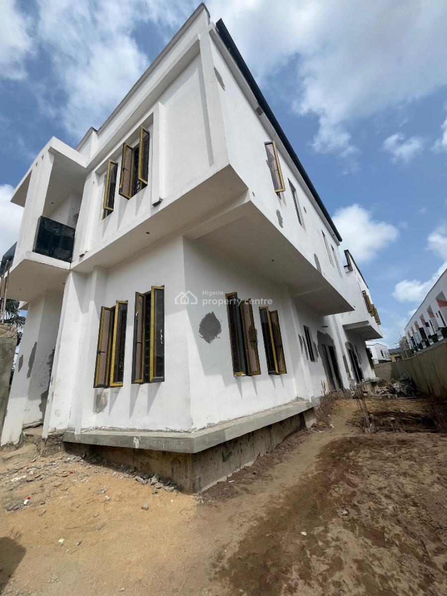 Spacious 4 Bedroom Semi-detached Duplex, Most Spacious 4 Bedroom Duplex with a Bq, Ajah, Lagos, Semi-detached Duplex for Sale