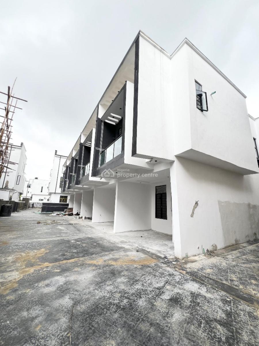 Luxury 4 Bedroom Terrace Duplex in a Secure Estate, Chevron, Lekki, Lagos, Terraced Duplex for Sale