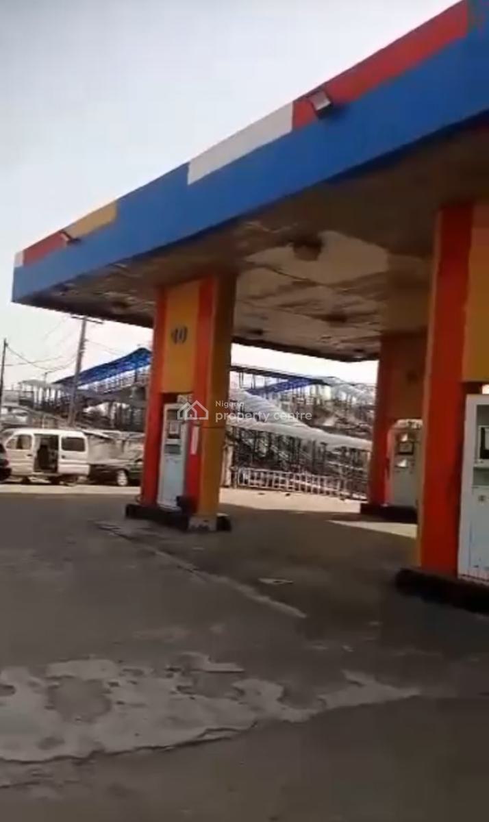 a Functional Filling Station with 6 Under Ground Tanks and Active Pump, Dopemu, Agege, Lagos, Filling Station for Sale