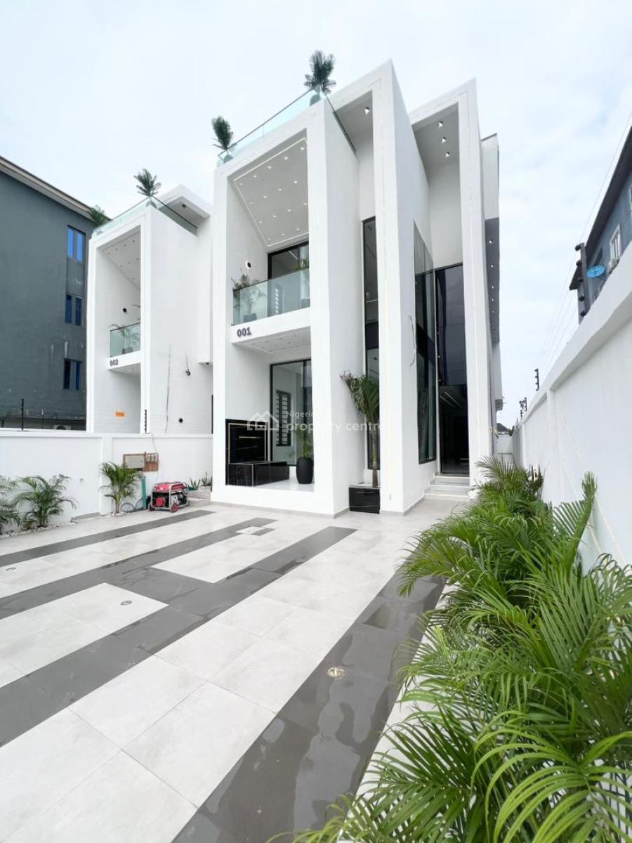 Luxury 5 Bedroom Fully Detached Duplex with Pool in a Secure Estate, Chevron Toll Gate, Lekki, Lagos, Detached Duplex for Sale
