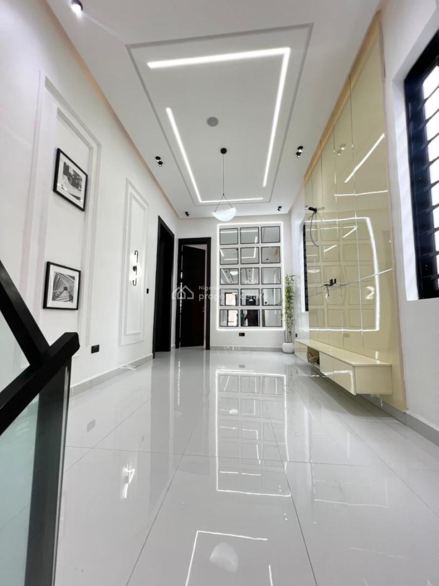 Luxury 5 Bedroom Fully Detached Duplex with Pool in a Secure Estate, Chevron Toll Gate, Lekki, Lagos, Detached Duplex for Sale