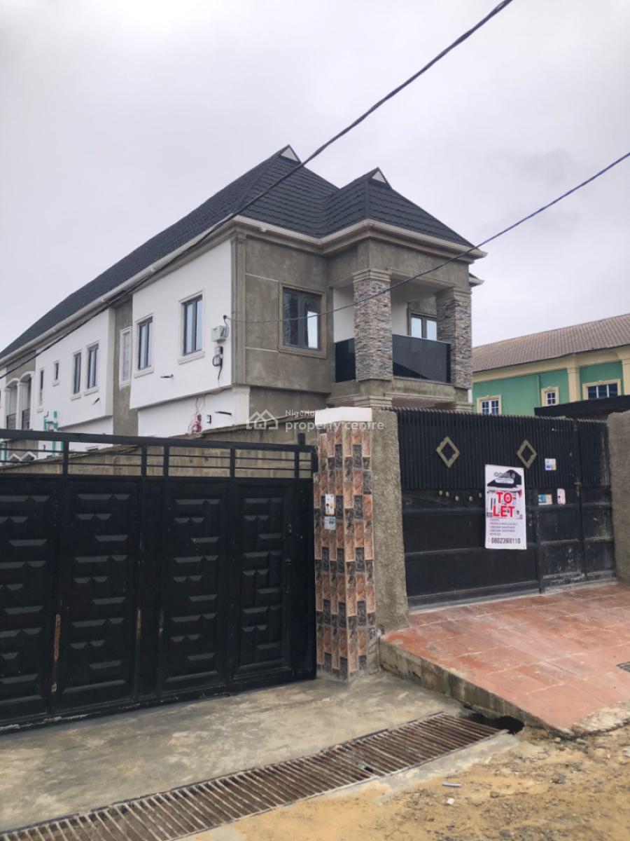 Newly Built  2 Bedroom Flat, Valley View, Ebute, Ikorodu, Lagos, Flat / Apartment for Rent