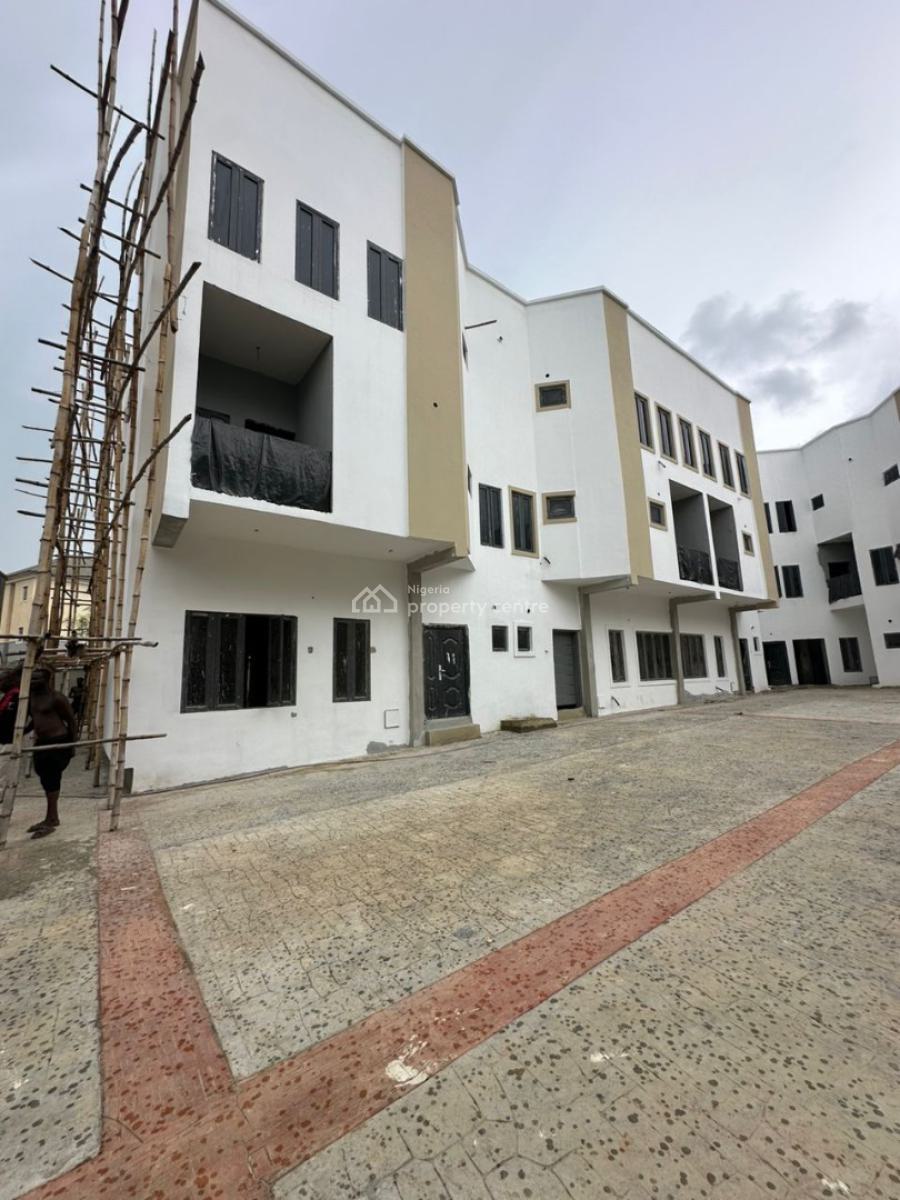 4 Bedroom Terraced Duplex, Family Lounge with Bq, Jahi, Abuja, Terraced Duplex for Sale