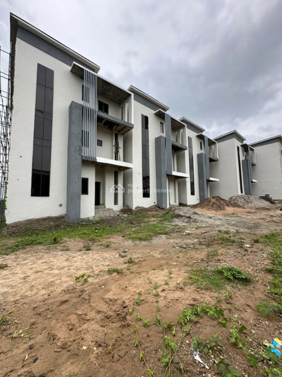 Massive 4 Bedroom Terraced Duplex with 1 Room Bq, Gaduwa, Abuja, Terraced Duplex for Sale