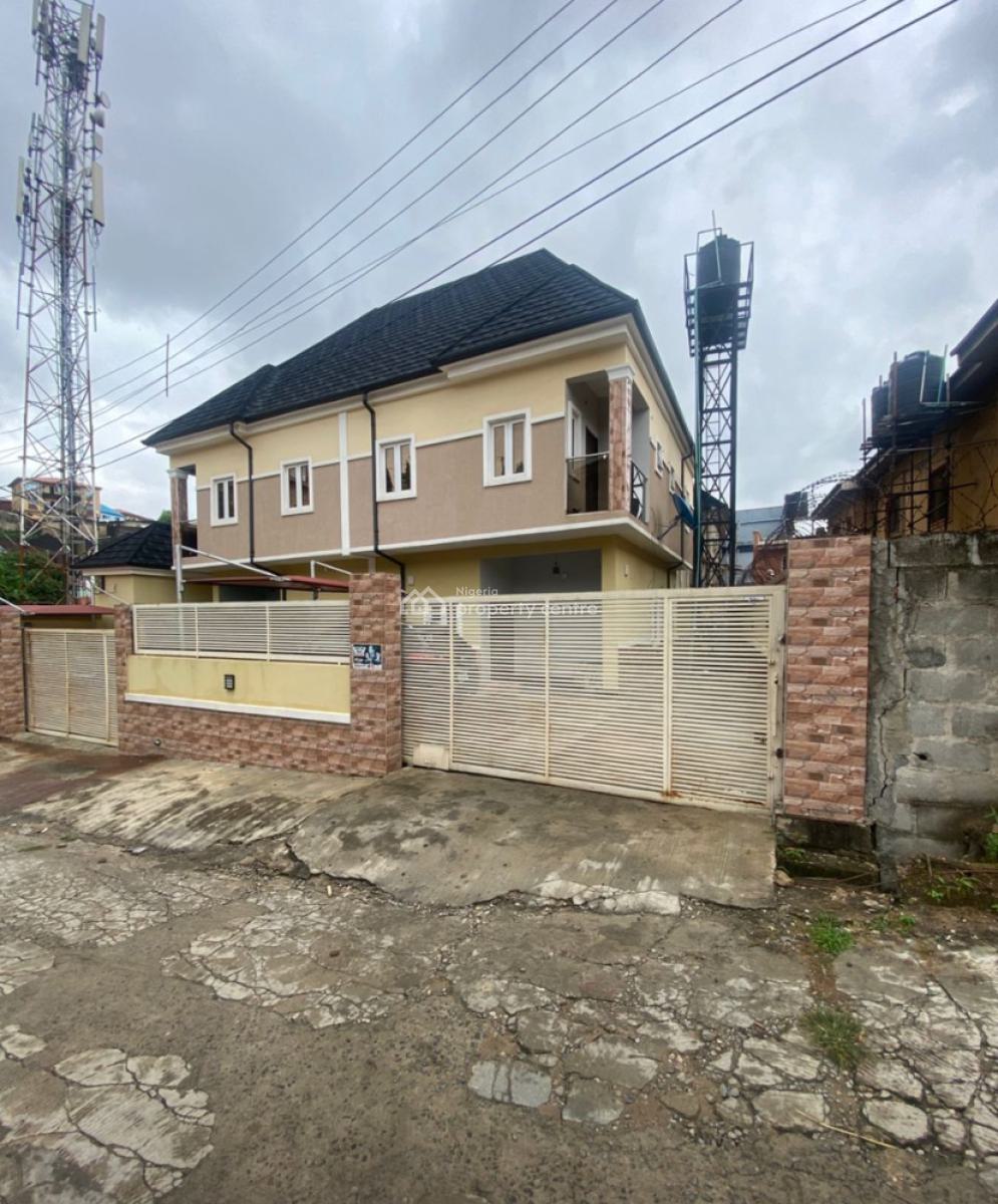 3-bedroom Semi-detached Home with Private Compound -- Williams Estate,, Williams Estate, Ogba, Ikeja, Lagos, Semi-detached Duplex for Rent