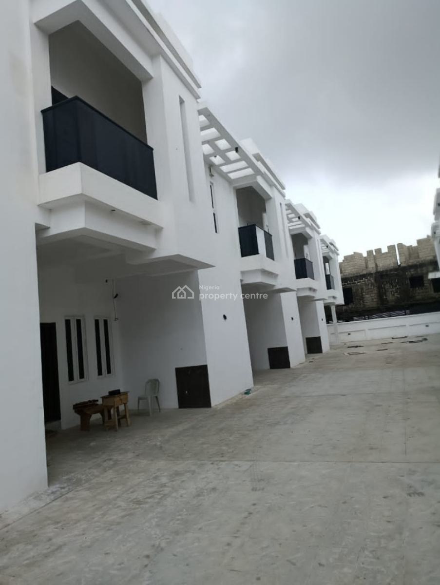 Well Built  9 Units of Spacious 4 Bedroom  Terrace Duplex with Bq, Inside Greenland Estate Along The Lekki Epe Express, Sangotedo, Ajah, Lagos, House for Sale