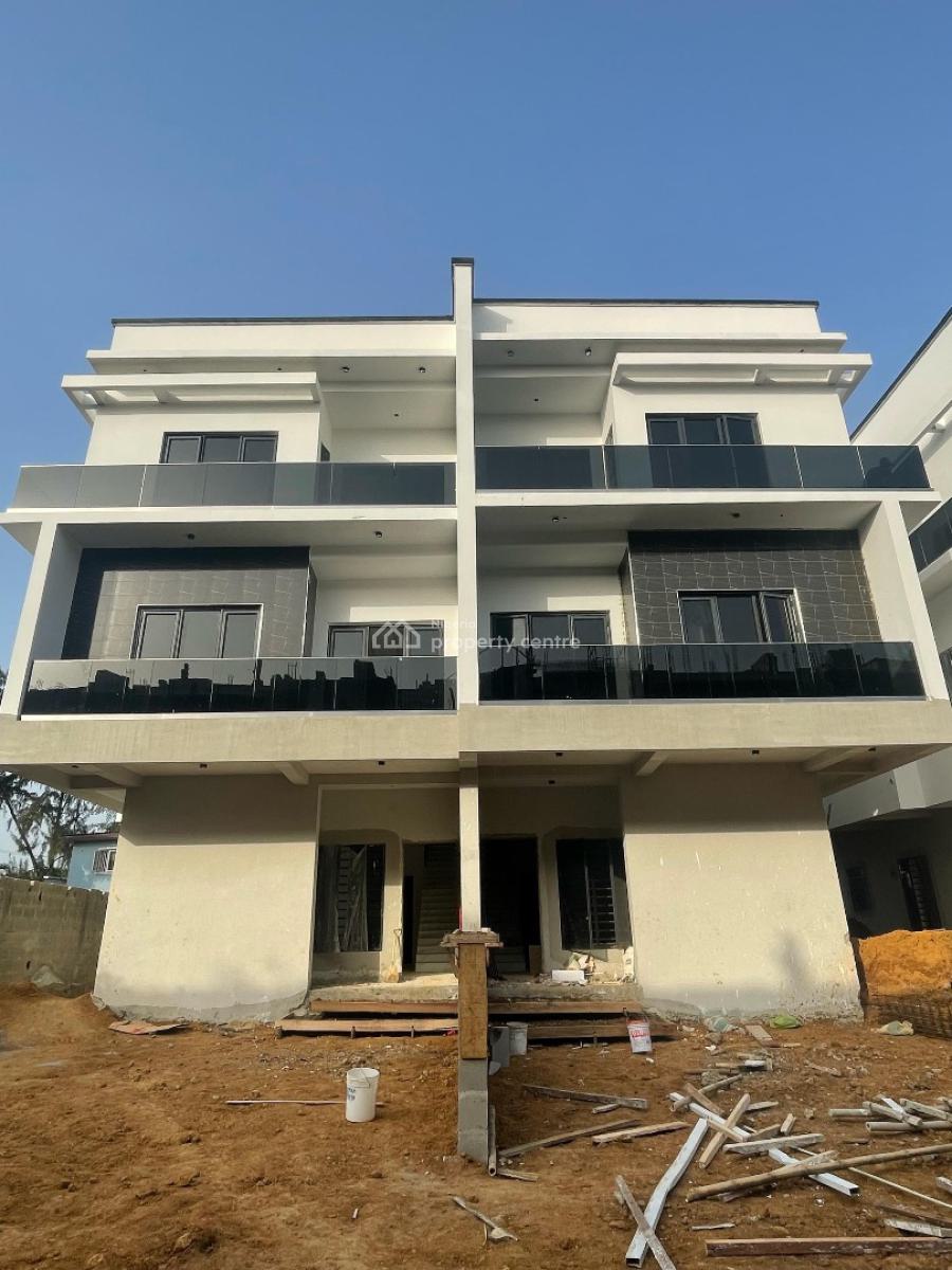 Spaciously Built 4 Bedroom Semi- Detached Duplex in a Secured Mini Est, Spacious Rooms|secured Environment|proximity to Airport, Ikeja Gra, Ikeja, Lagos, Detached Duplex for Sale
