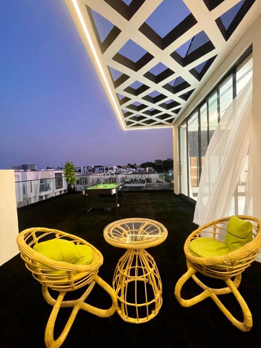 Luxury 5bedroom Detached Mansion with Swimming Pool Bq Rooftop Terrace, Orchid Road, Lekki Phase 2, Lekki, Lagos, Detached Duplex for Sale