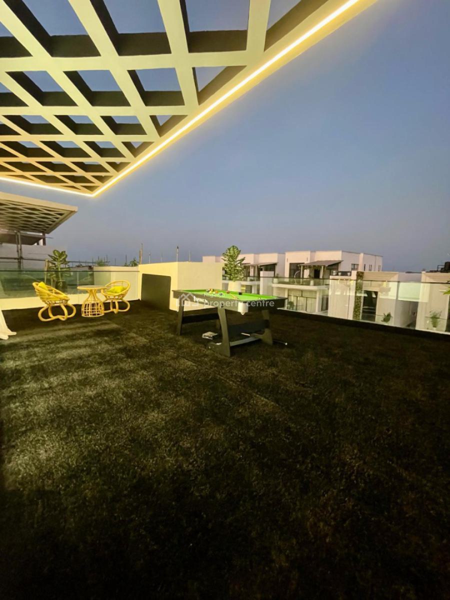 Luxury 5bedroom Detached Mansion with Swimming Pool Bq Rooftop Terrace, Orchid Road, Lekki Phase 2, Lekki, Lagos, Detached Duplex for Sale