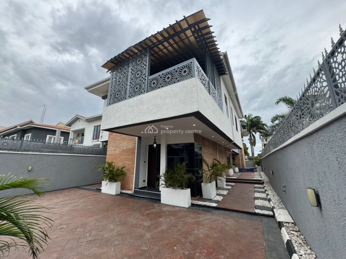 5 Bedroom Fully Detached House with Bq & Swimming Pool, Off Admiralty Way, Lekki, Lagos, Detached Duplex for Sale