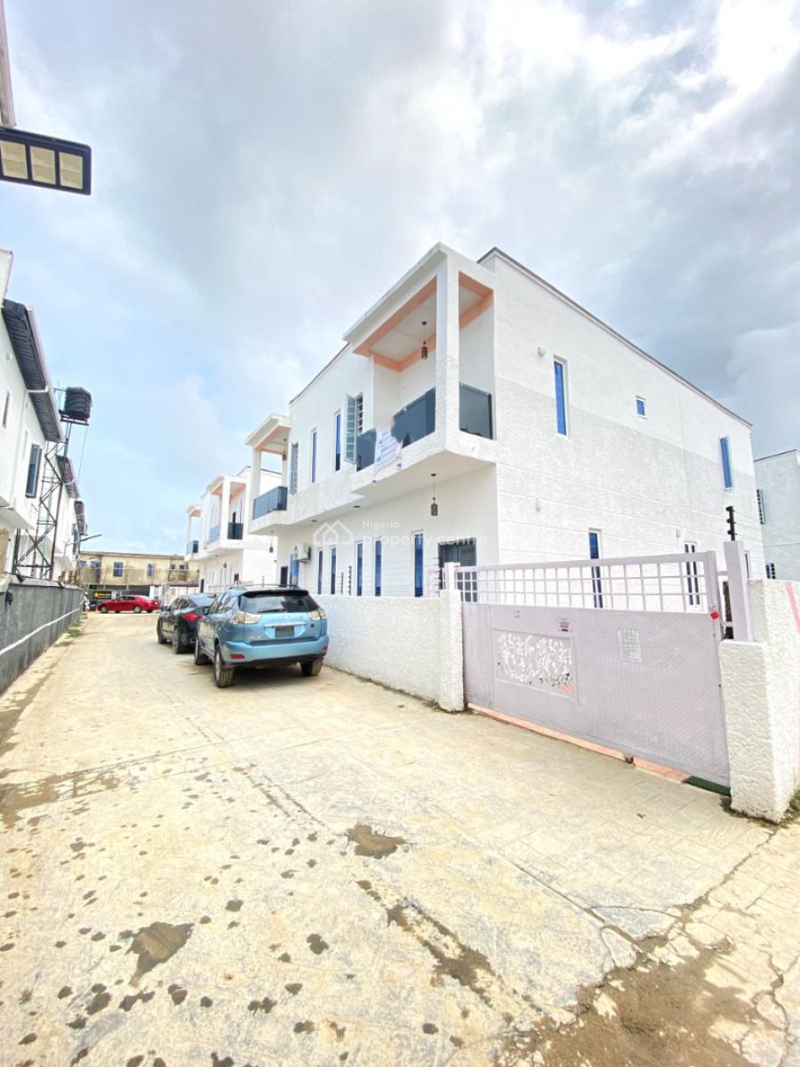 Newly Built 4 Bedroom Semi Detached Duplex with Bq in a Secure Estate, General Paint, Ajah, Lagos, Semi-detached Duplex for Sale