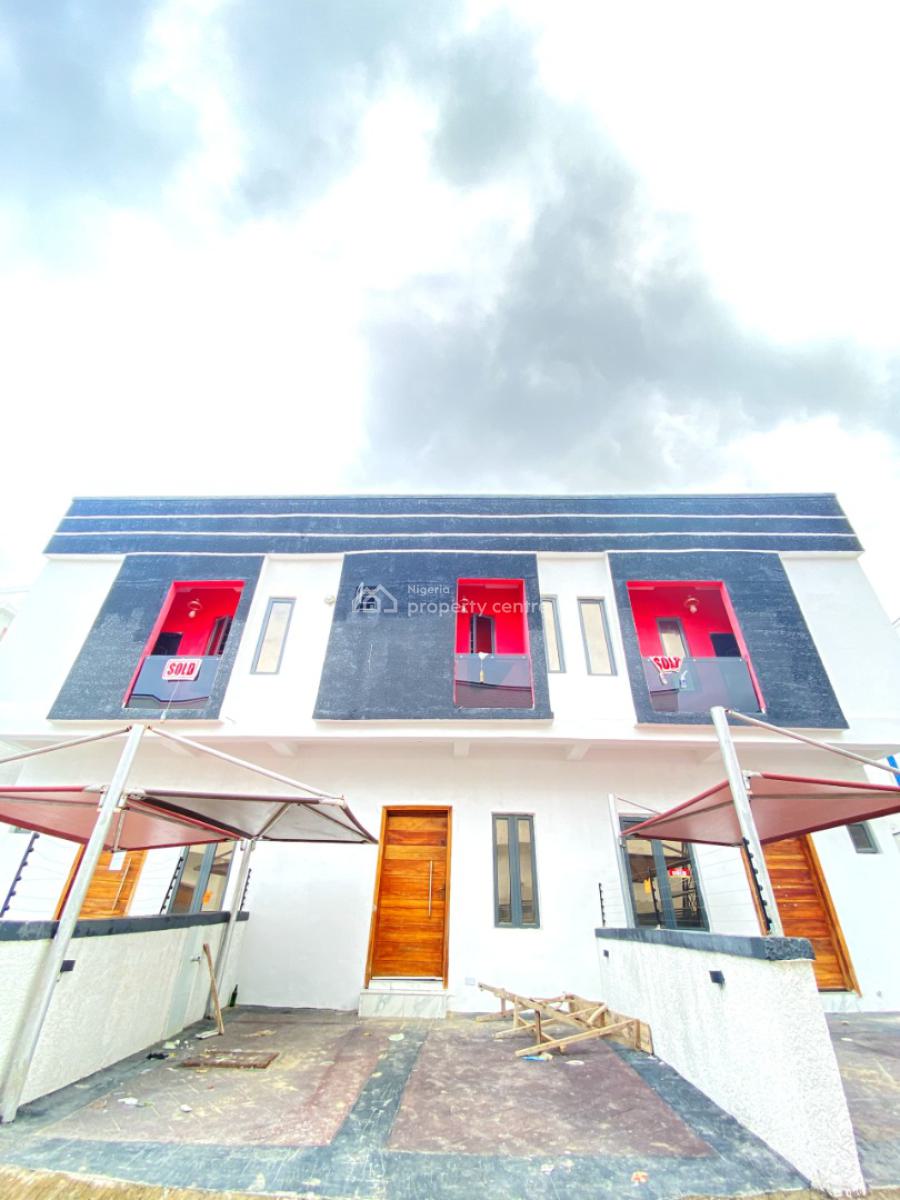 Newly Built 4 Bedroom Semi Detached Duplex in a Secure Estate, General Paint, Ajah, Lagos, Semi-detached Duplex for Sale